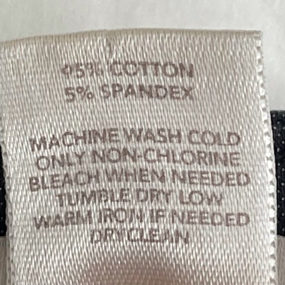 Ann Taylor LOFT Dark Blue Capris Pants Cotton Blend Pockets Classic Size 14 - Picture 6 of 12